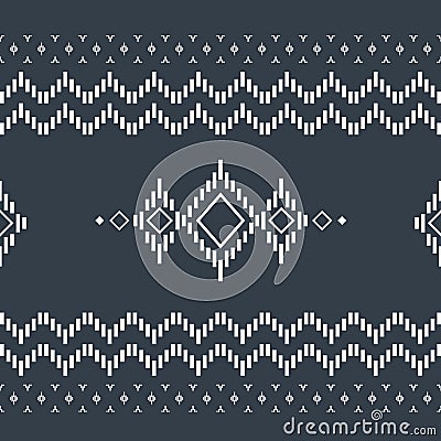 Thai silk fabric vector pattern Cartoon Illustration